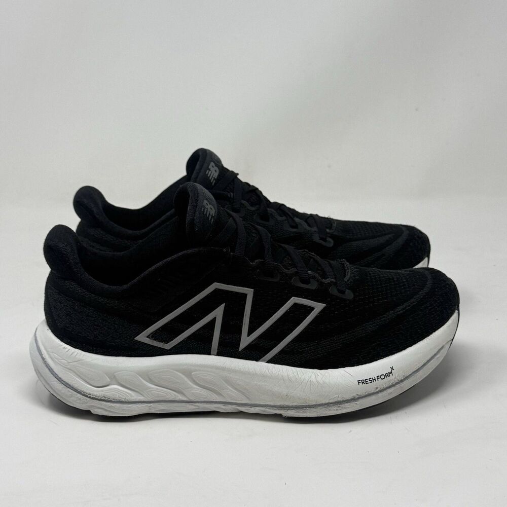 New Balance Fresh Foam X Vongo v6 Womens 8 D Wide Black Running Sneakers Shoes